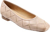 Trotters Hanny Ivory Fashion Slip On Casual Square Toe Ballet Flats Shoes 8.5