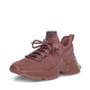 Steve Madden MAXIMA Lace Up  Boyfriend Chunky Platform Low Top Sneakers Mauve
