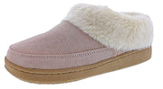 Clarks Womens Faux Fur Lined Clog Slippers Warm Cozy Indoor Outdoor Plush Slipper For Women