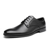 DECARSDZ Mens Formal Oxford Lace-up Leather Shoe Business Tuxedo Dress Shoes 9.5