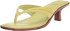 Sam Edelman Daphney Kiwi Squared Open Toe Kitten Heeled Fashion Thong Sandals