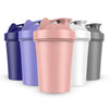 [5 PACK Protein Shaker Bottles for Protein Mixes | Extra Mixing Grid | 20 oz Blender Shaker Cup with Measurement Marks on Side | BPA Free, Leak Proof, Dishwasher Safe