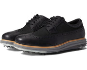 Cole Haan Originalgrand Tour Golf Waterproof Black Lace Up Low Top Sneakers