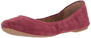 Lucky Brand Women's Emmie Light Raisin Flexible Fabric Ballet Flats