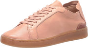 Sam Edelman Jayme Beige Blush Lace Up Rounded Toe Flat Heeled Low Top Sneakers