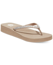 Yellow Box Jello Sandal Thong Wedge Flip Flop Sandals Rich Taupe