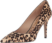 Sam Edelman Hazel Leopard Stiletto Dress Pointy Toe Pump Shoes