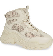 Jeffrey Campbell Pyro White Combo Super Chunky Dad Boyfriend Wedge Sneaker Boot