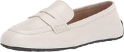 Sam Edelman Tucker Bright White Slip On Squared Toe Flat Leather Fashion Loafers