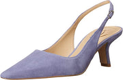 Sam Edelman Bianka Dusty Violet Slingback Kitten Heel Pointed Toe Fashion Pumps