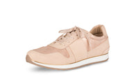 Klub Nico STEFANI Fashion Rose Gold Lace Up Wedge Fashion Running Sneakers