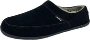 Clarks Perforated Suede Warm Plush Sherpa Lining Indoor Outdoor House Slippers