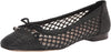 Sam Edelman May Black Mesh Bow Detailed Pointed Toe Slip On Dress Ballet Flats