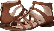 Louise et Cie Cinnamon Gladiator Arely Open-Toe Flat Embellished Flats Sandals