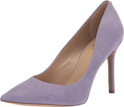 Sam Edelman Hazel Purple Iris Stiletto Heeled Pointed Toe Slip On Fashion Pumps