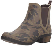 Lucky Brand Basel H20 Camoflage Waterproof Pull On Chelsea Rain Snow Bootie