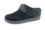 Clarks Womens Faux Fur Lined Clog Slipper Warm Cozy Indoor Outdoor Plush Slipper