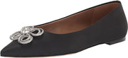 Sam Edelman Wanda Black Tour Pointed Toe Slip On Fashion Ballet Flats Shoes