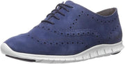 Cole Haan Zerogrand Wing Ox Closed Hole II Blue/White Lace Up Low Top Sneakers