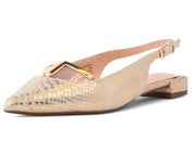 Cecelia New York Jacqueline Womens Flats Slingback Pointed Toe Sling Back Shoes
