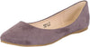 Bella Marie Angie-53 Classic Pointy Toe Ballet Slip On Flats,Grey