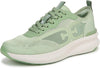 Sam Edelman Sarita Green Multi Lace Up Athletic Runner Low Top Sneakers