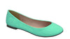 Breckelles Abby-31 Fashion Pointed Toe Slip On Flats Rounded Toe Ballet Flats