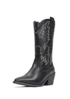 IUV Cowboy Boots For Women Western Cowgirl Boots Pull On Pointy Toe Mid Calf 9.5
