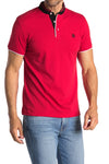 Roberto Cavalli Men's Classic Short Sleeve Polo ROSSO FST645A#21002000