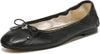 Sam Edelman Felicia Black Slip On Bow Detail Rounded Toe Flexible Ballet Flats