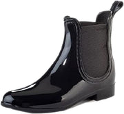 Henry Ferrera Women's Clarity 5 Water-Resistant Pull On Chelsea Rain Ankle Boots