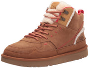 UGG Highland Hi Heritage Chestnut Fashion Lace Up Suede Womens Casual Sneakers