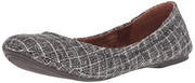 Lucky Brand Emmie Gray Vanilla Flexible Ballet Flats (7)