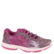 Ryka Women's Devo Plus 2 Walking Shoe (6 W US, Grey/Pink)