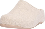 FitFlop Shuv Ivory Slip On Rounded Toe Slip Resistant Comfortable Slippers