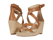 Vince Camuto Women's Mesteria Ankle Strap Espadrille Wedge Sandal SPICED SAND