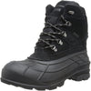 KAMIK FARGO-2 Men's Insulated Waterproof Lace Up Rounded Toe Winter Boots BLACK