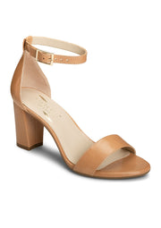 Aerosoles Nude Wrapped Heel Ankle Strap Open Toe Comfy Sandals