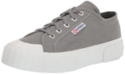Superga 2630 Cotu Grey Sage Lace Up Rounded Toe Tennis Shoe Signature Sneaker