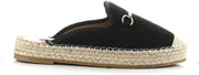 Cape Robbin Espadrille Faux Mustard Suede Open Back Mule Slide Shoes