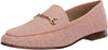 Sam Edelman Loraine Pink Lotus Almond Toe Slip On Stack Heel Fashion Wide Loafer