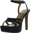 Jessica Simpson Balina Dark Royal Platform Dress High Heel Formal Dress Sandals