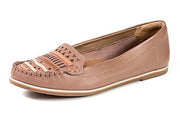 Ramarim 1581102 Total Comfort Leather Driver Cutout Applique Moc Loafers Shoes