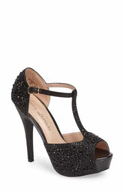 Lauren Lorraine Vivian-3 Crystal Platform T-strap Evening Formal Dress Pump (8)