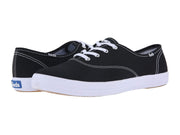 Keds Champion Core Lace Up Fashion Canvas Sneaker BLACK