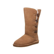 Bearpaw Lori Tall Boot for Women HIckory Suede Knee High Boots