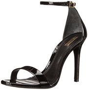 Schutz Women's Cadey Lee High Heel Dress Sandal,Black/Black Patent