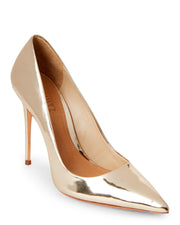 Schutz Women's Caiolea Platina Gold Platinum Specchio Gilberta Pumps