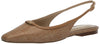 Sam Edelman Cleo Buff Tan Fashion SlingBack Pointed Toe Buckle Dress Flat Shoes