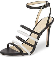 Jessica Simpson Joselle Black Fashion Open Toe Stiletto Ankle Strap Heel Sandals